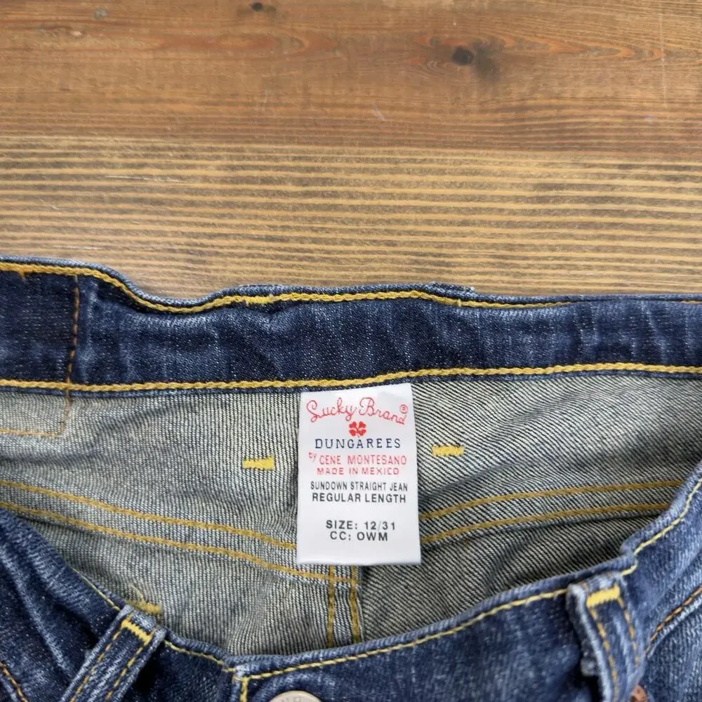 Lucky Brand Jeans Straight Bootcut Women's Size 12/31 Style Number 7W10104